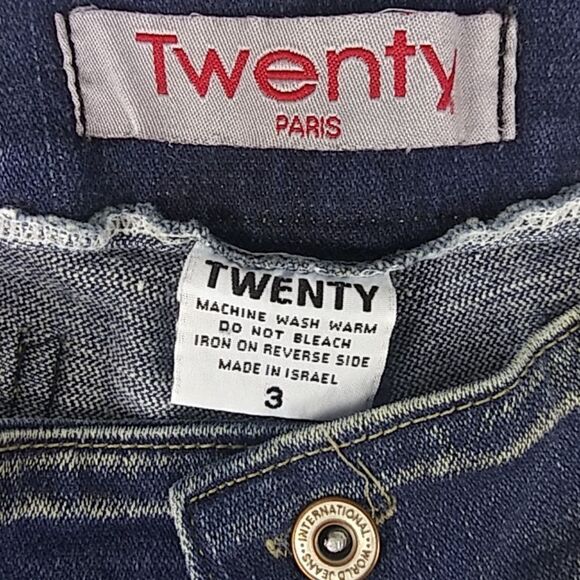 Twenty By Paris Jeans Boot Cut Size 3 - Picture 2 of 4